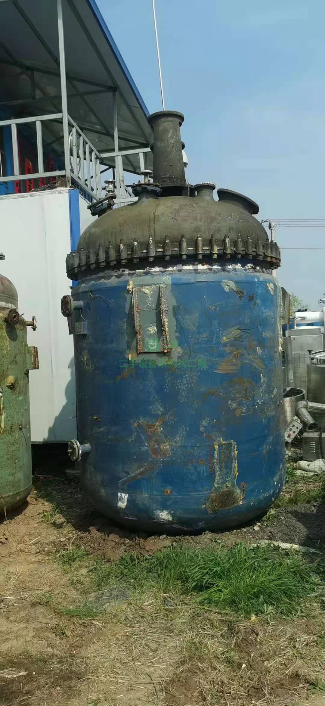 出售五噸搪瓷反應(yīng)釜，7.5防爆電機(jī)