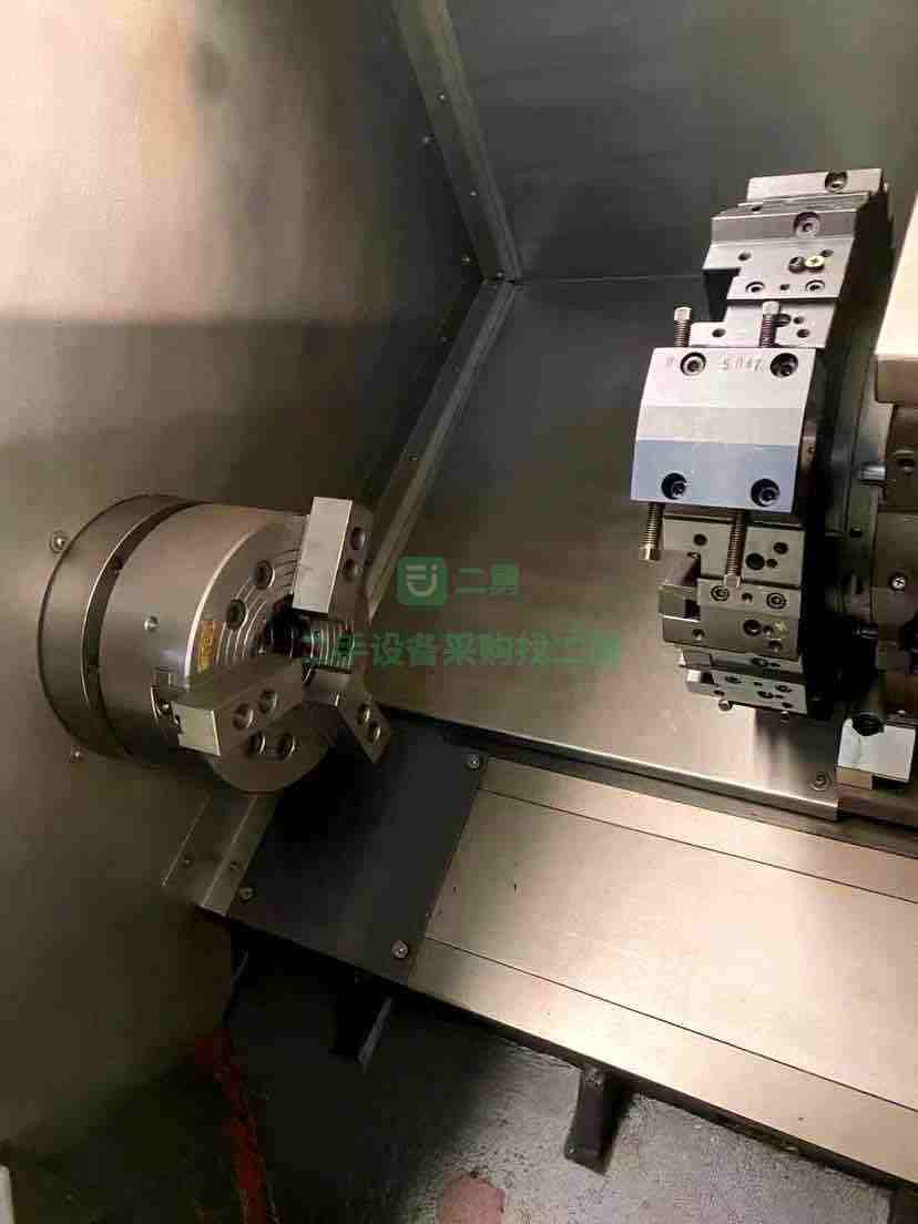 江蘇出售二手九成新的工廠在位寶雞CK7520B數控車床
