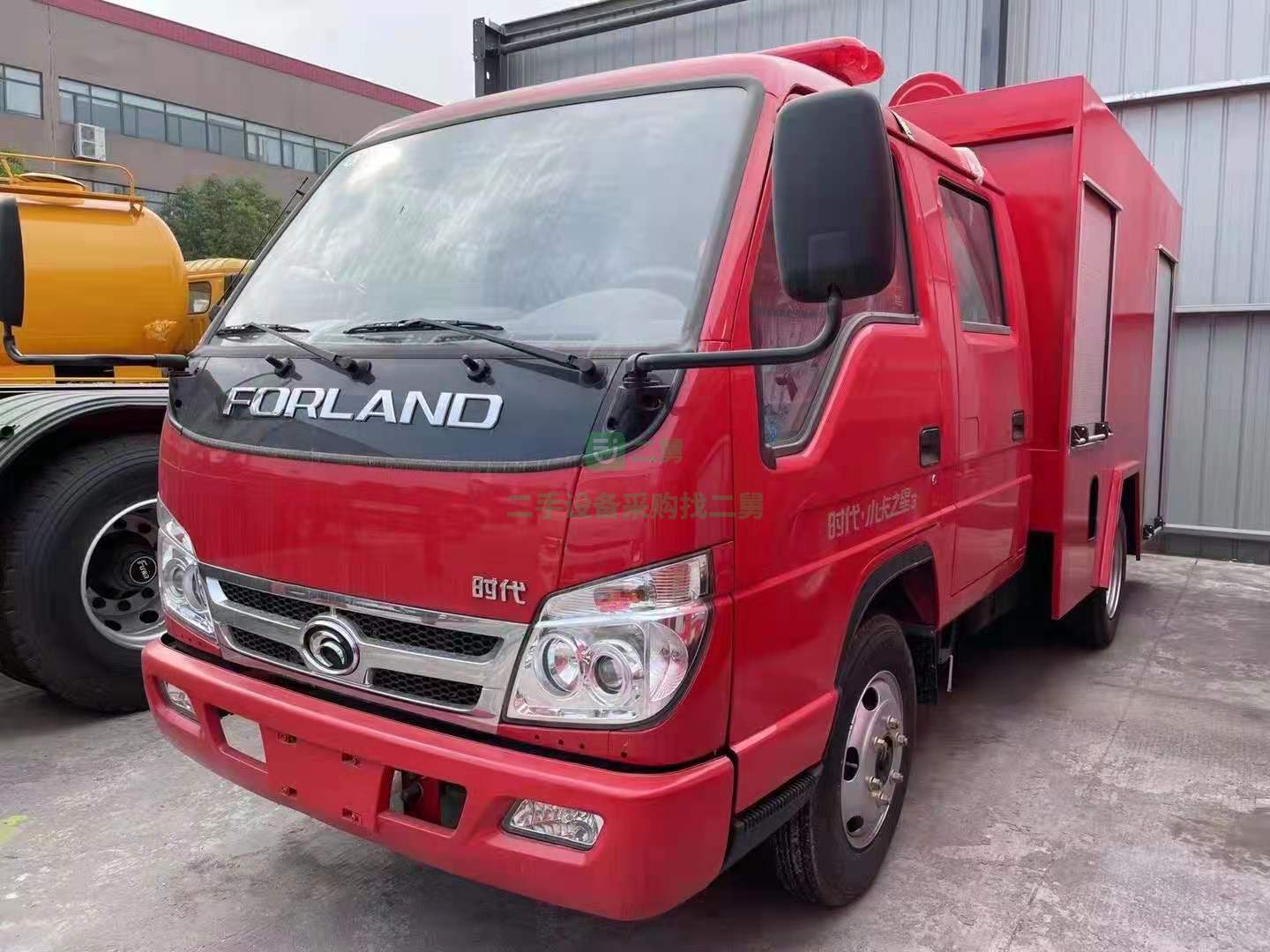 出售一臺國五水罐消防車  可上牌，藍(lán)牌
