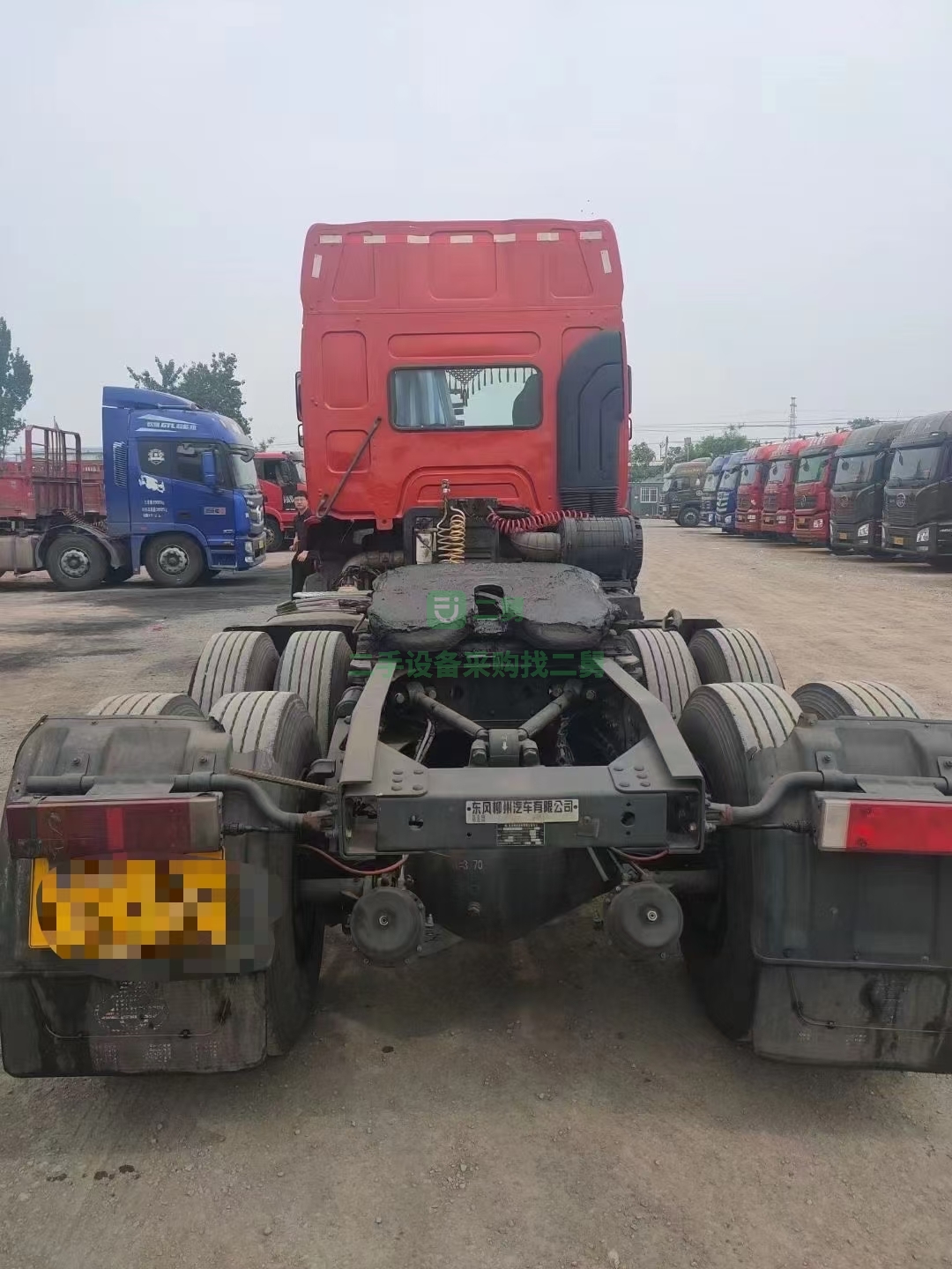 出售一臺9個月乘龍H5/460馬力牽引車，國五雙驅，