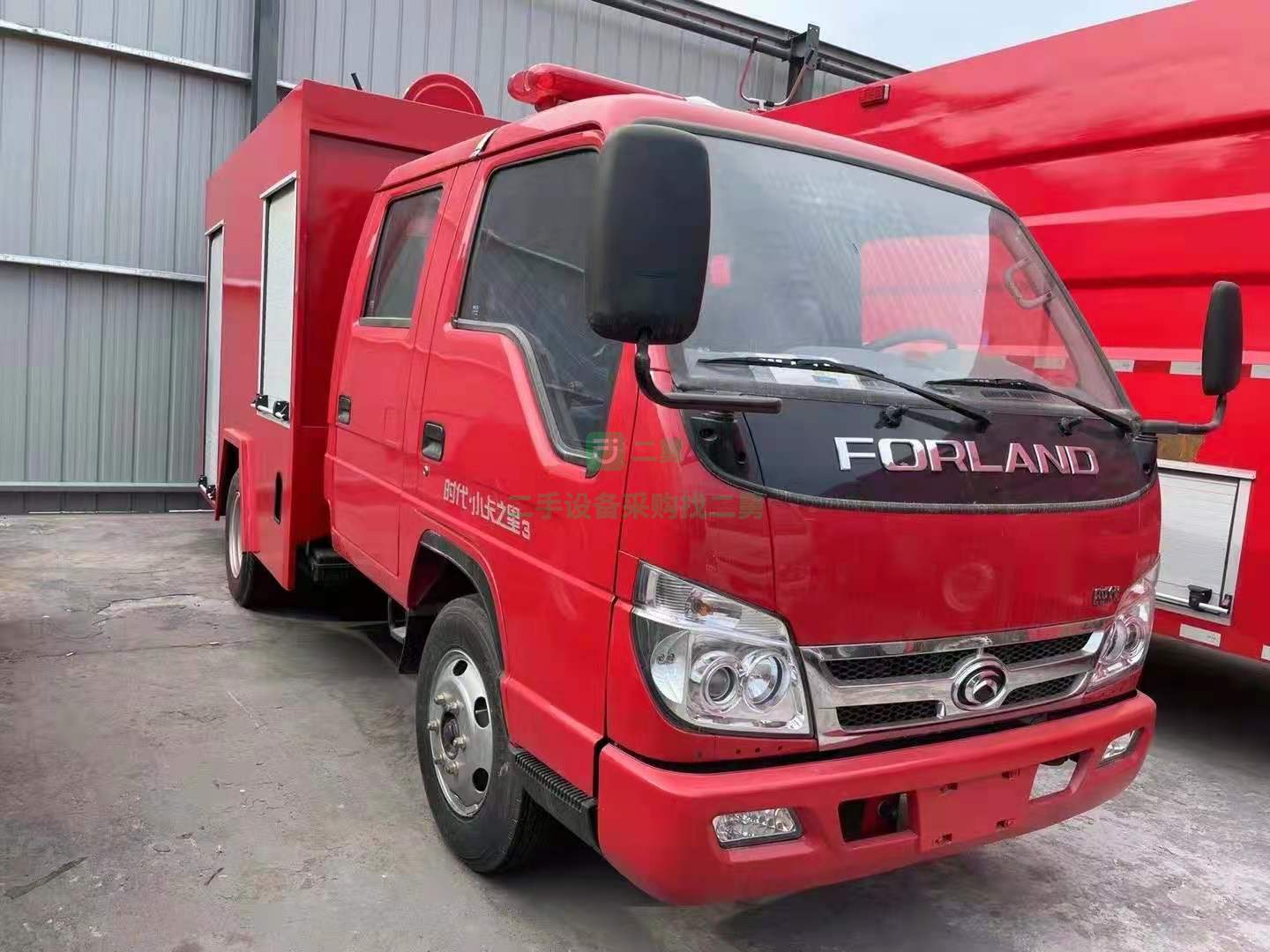 出售一臺國五水罐消防車  可上牌，藍(lán)牌