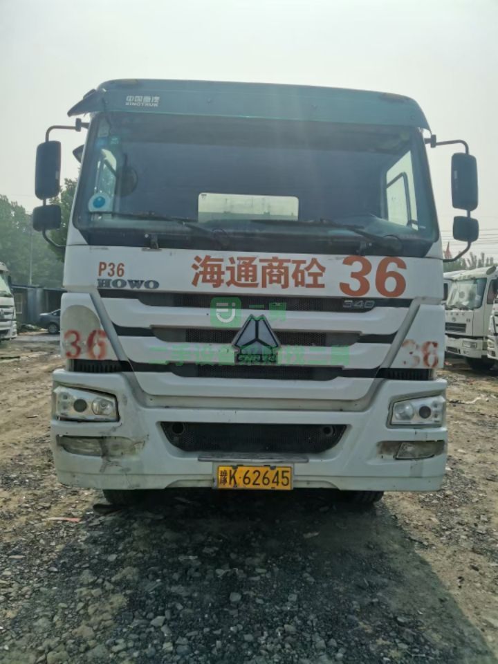 出售16年豪沃森源，大14方罐拉16攪拌車原車原版！