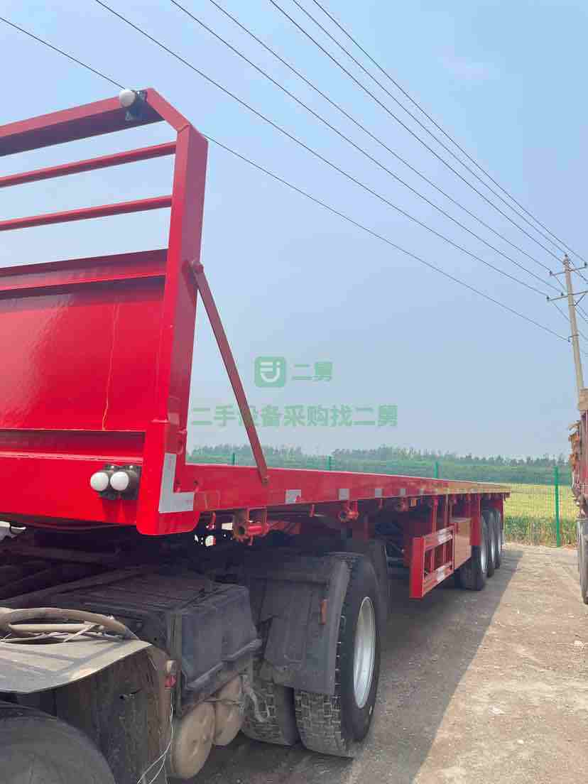 出售21年的13米純直板半掛車，隨時可以過戶提檔