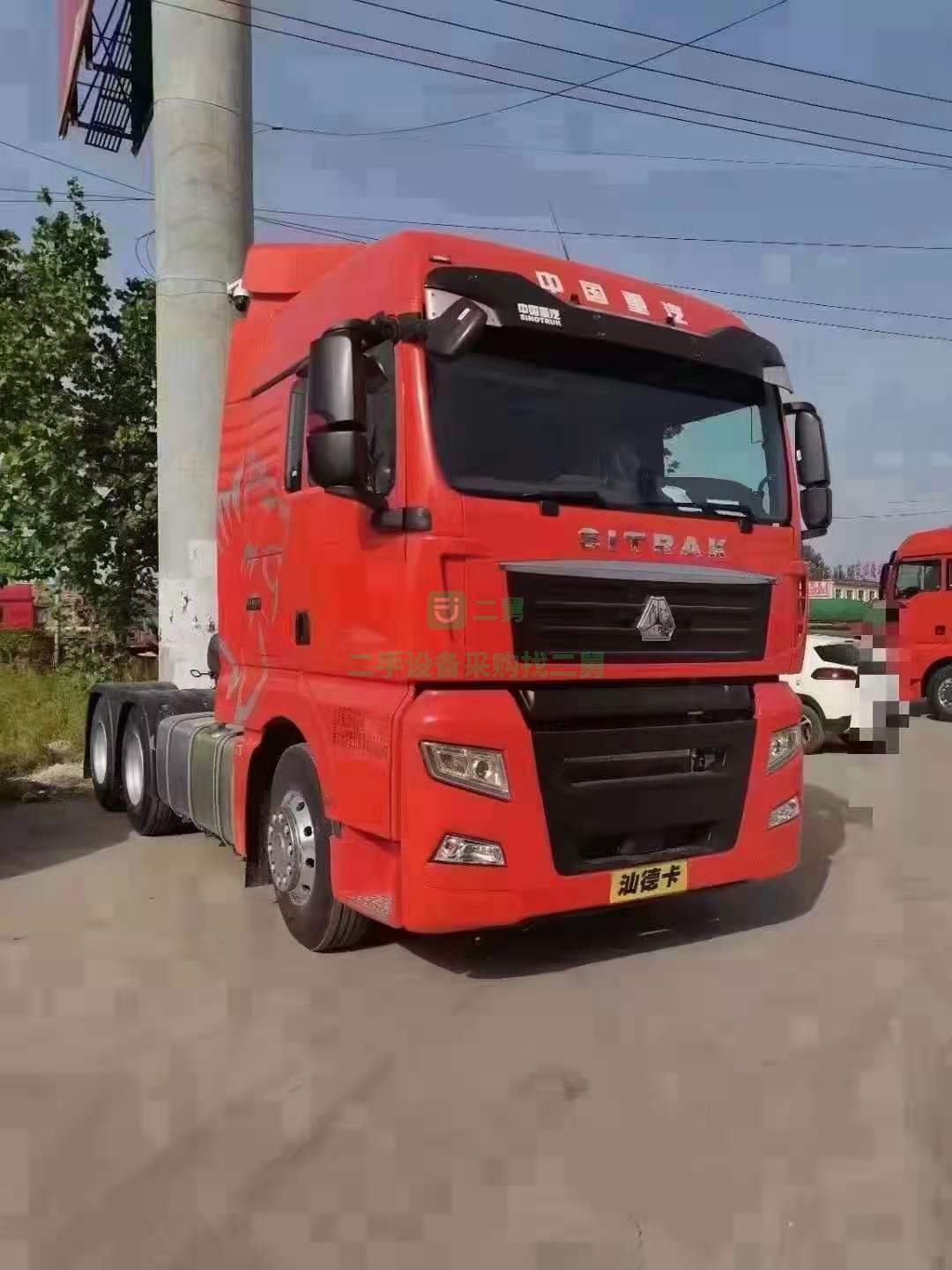 出售汕德卡2021款G7牽引車國五排放510馬力2.0奢華版