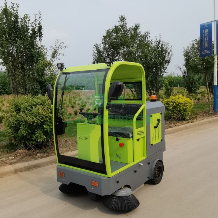 山東出售二手九成新的九鼎萊特電動三輪掃地車