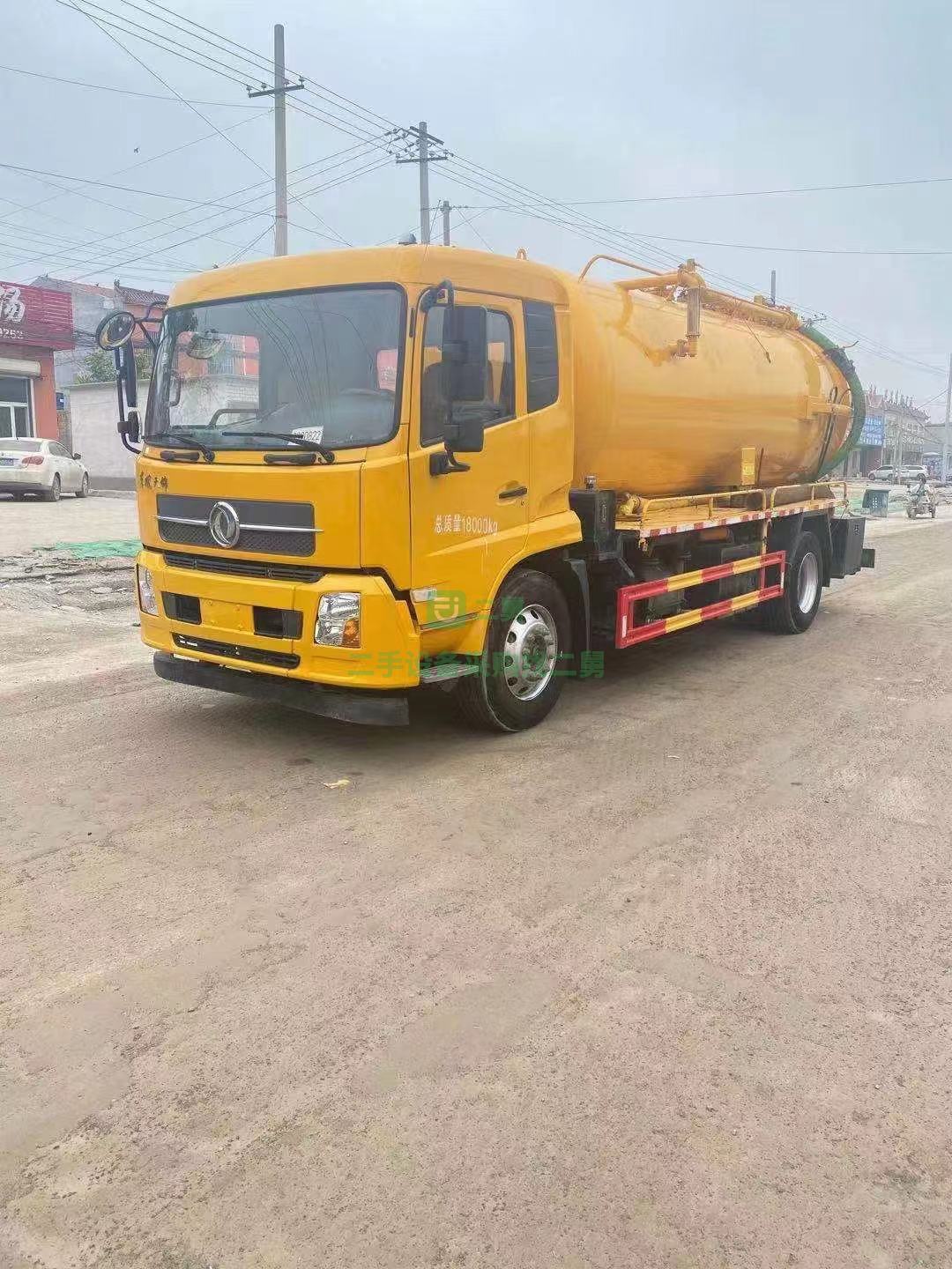 出售新到一臺精品國五全手續16方吸污車，工程黃
