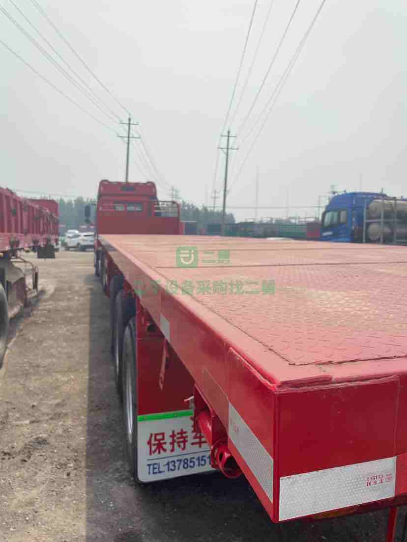 出售21年的13米純直板半掛車，隨時可以過戶提檔