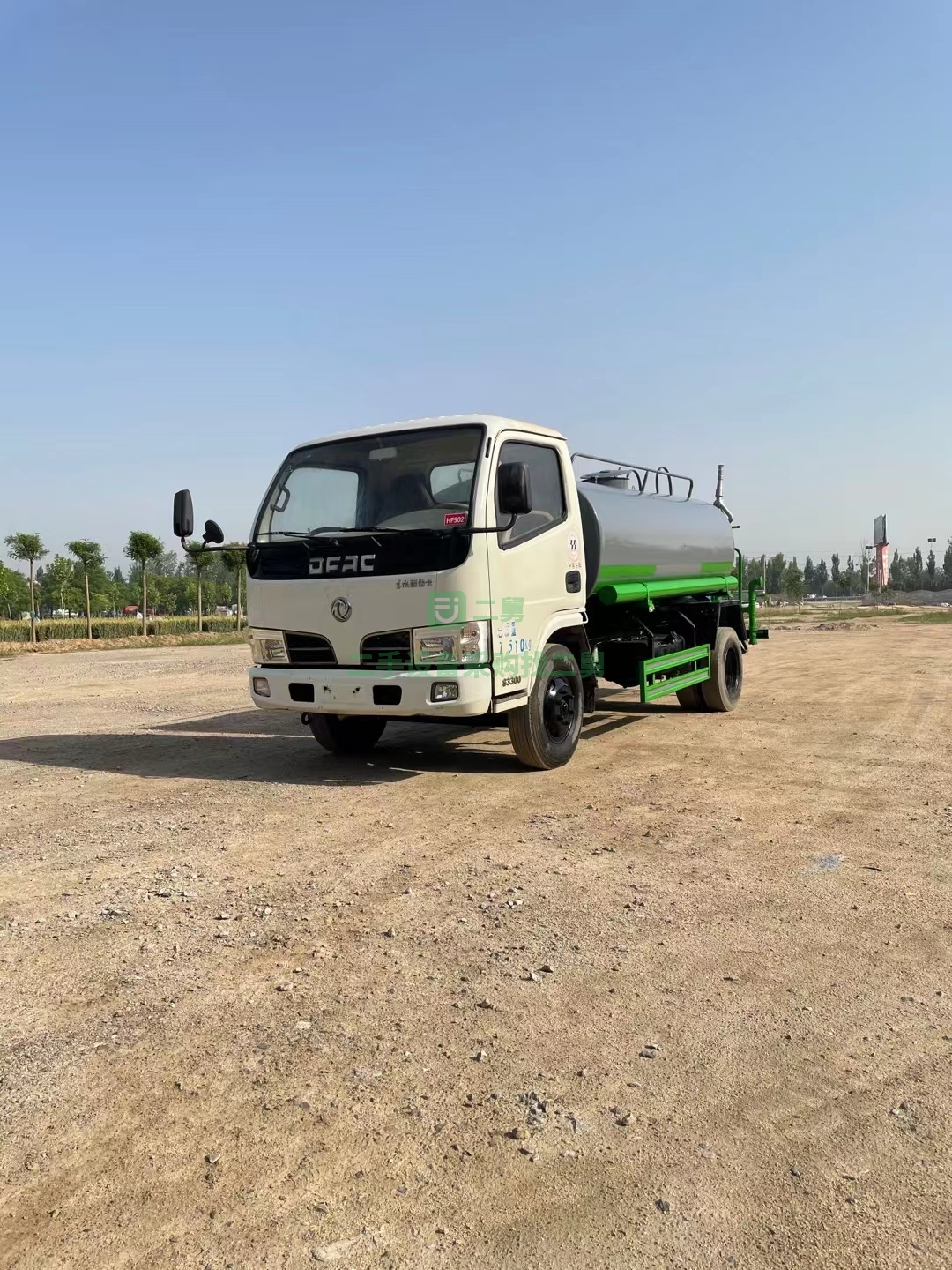 處理一臺二手東風福瑞卡，5立方灑水車