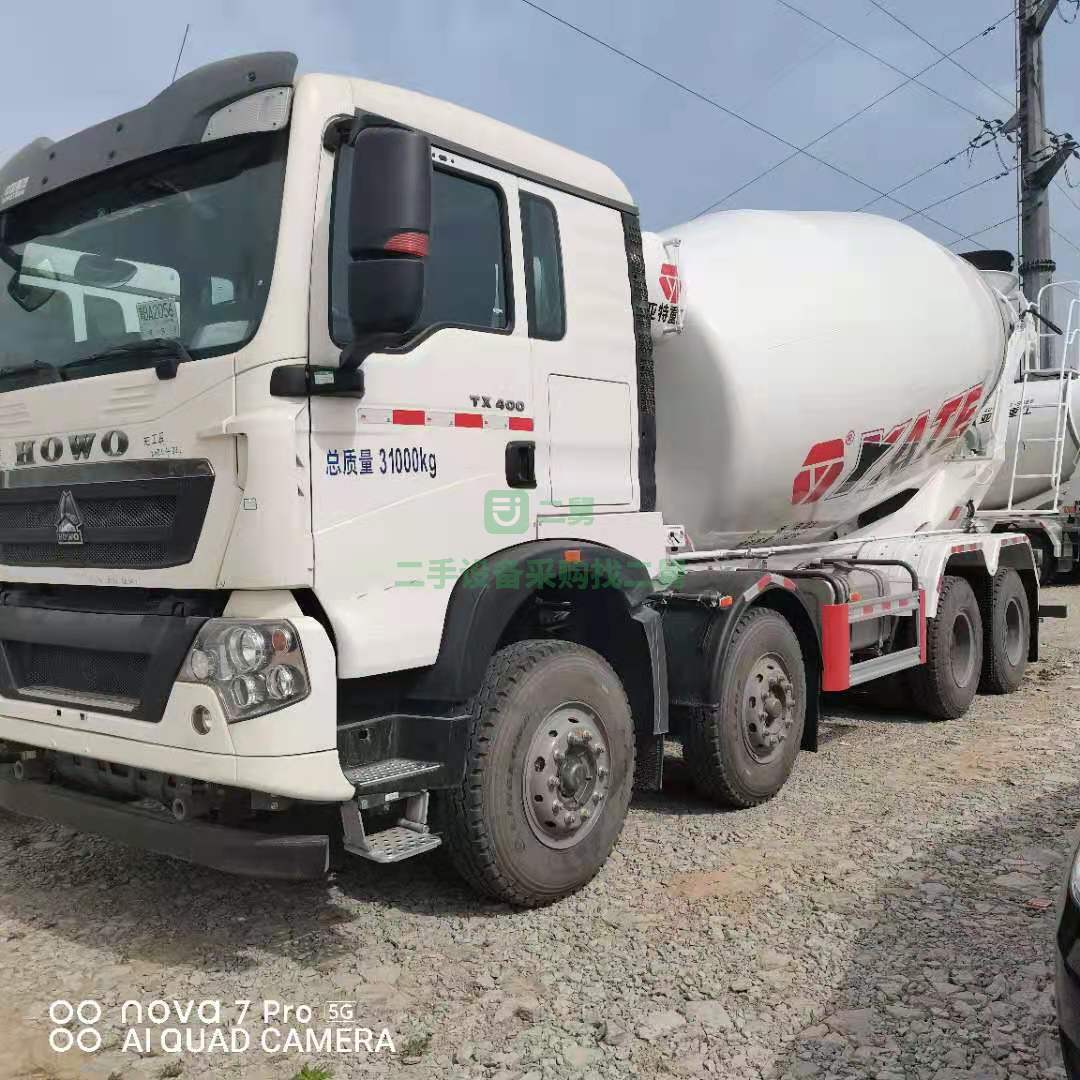 出售一臺21年豪沃TX攪拌車濰柴發動機，400馬力