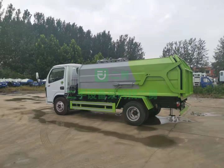 出售東風國六側裝壓縮垃圾車液壓后門