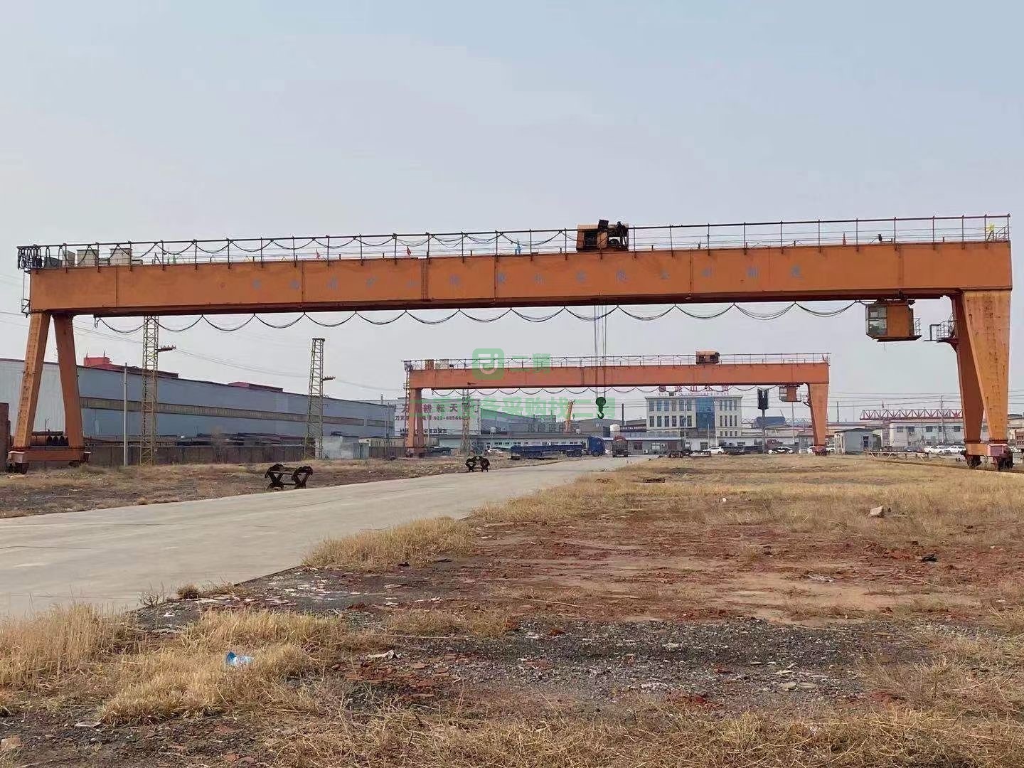 出售二手的20噸龍門吊內跨59.97米