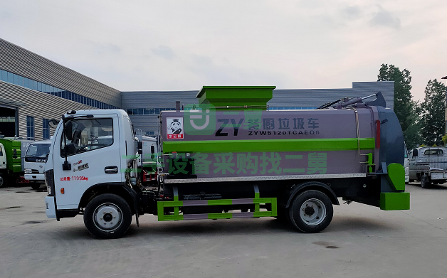 出售一臺(tái)東風(fēng)多利卡餐廚垃圾車出廠價(jià)格不高
