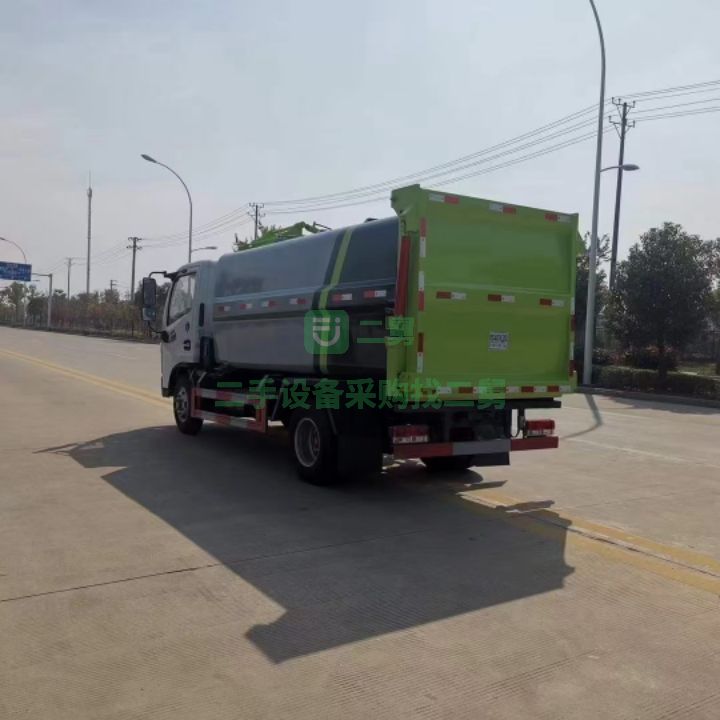 出售東風國六側裝壓縮垃圾車液壓后門
