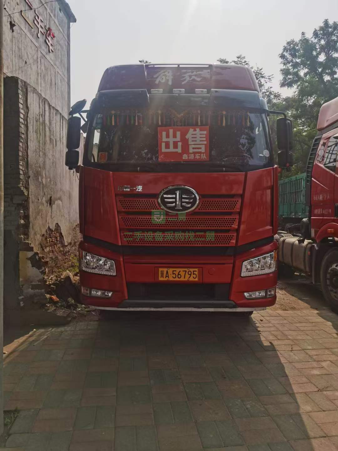 出租解放J6P/420馬力國五前四后八9.6米高欄車支持全國分期付款，首付低利息低載貨車