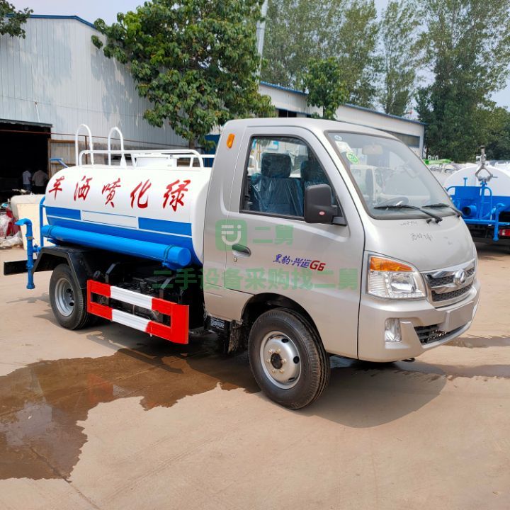 出售黑豹國六汽油六輪三立方灑水車藍牌免征車