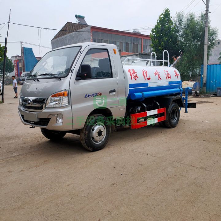 出售黑豹國六汽油六輪三立方灑水車藍牌免征車