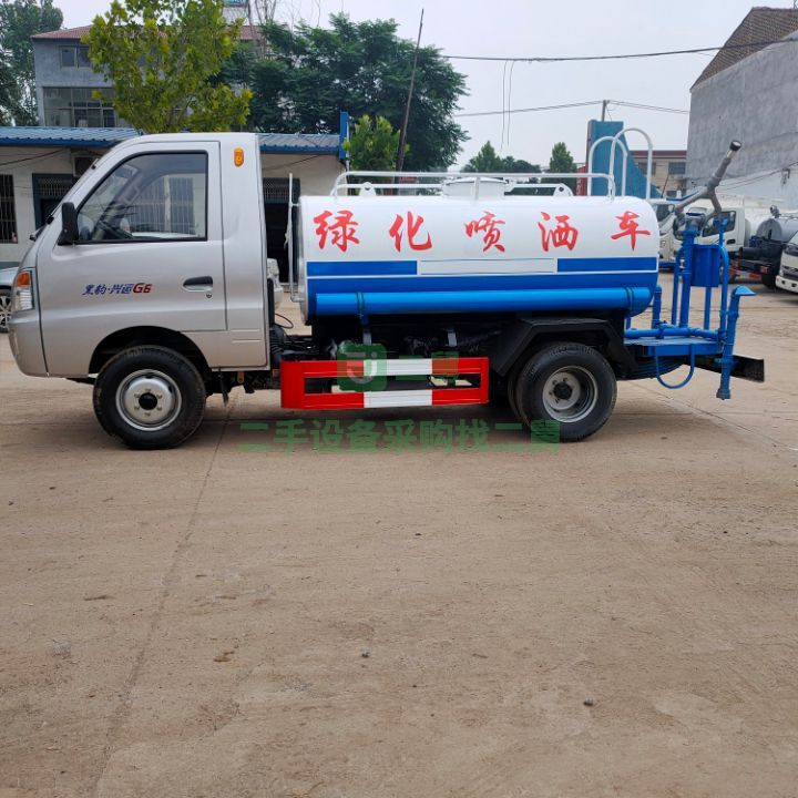 出售黑豹國六汽油六輪三立方灑水車藍牌免征車