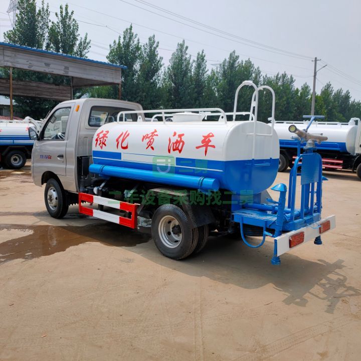 出售黑豹國六汽油六輪三立方灑水車藍牌免征車