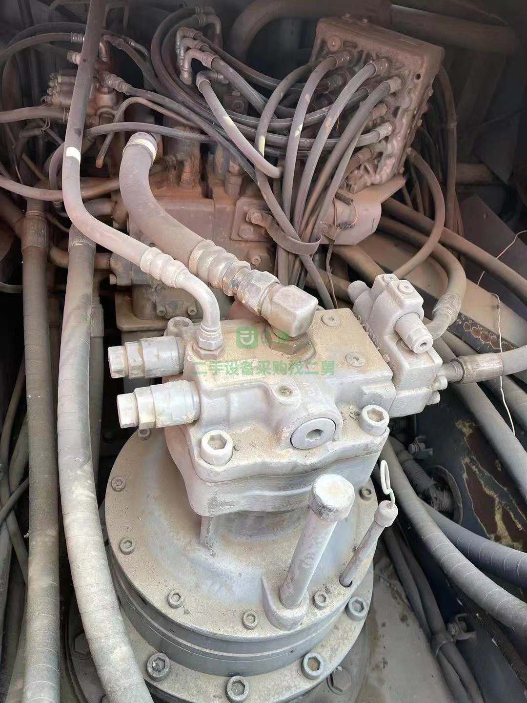 出售18年報關14年出廠極品日立350K-3挖掘機整車原版原漆