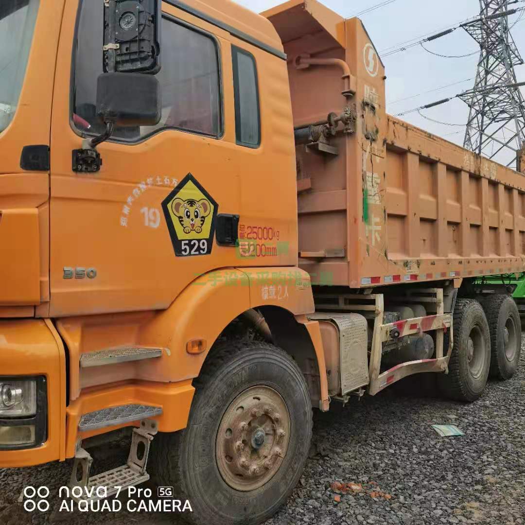 出售一臺17年5.6米德龍國五排放量自卸車，濰柴發(fā)動機(jī)
