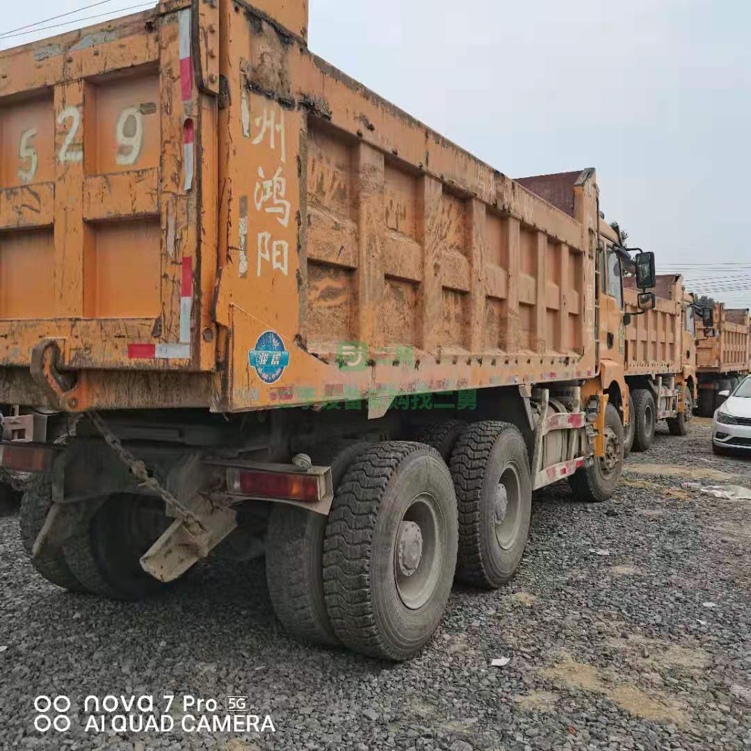 出售一臺17年5.6米德龍國五排放量自卸車，濰柴發(fā)動機(jī)
