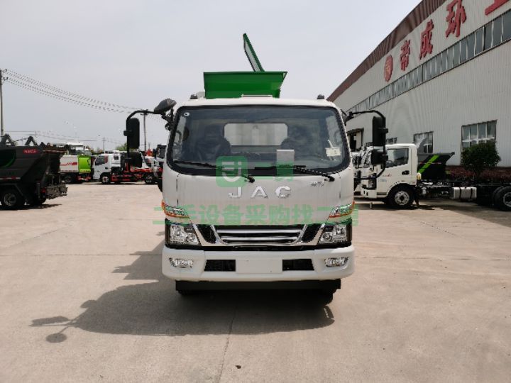 湖北出售二手九成新的7方餐廚垃圾車