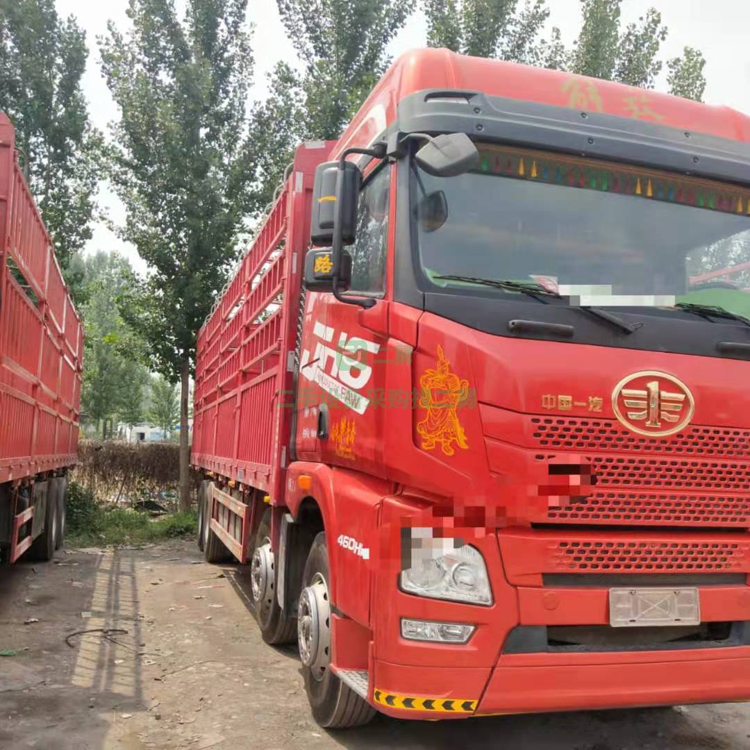 出售一臺19年JH6馬力460全車九成新貨車  錫柴發動機