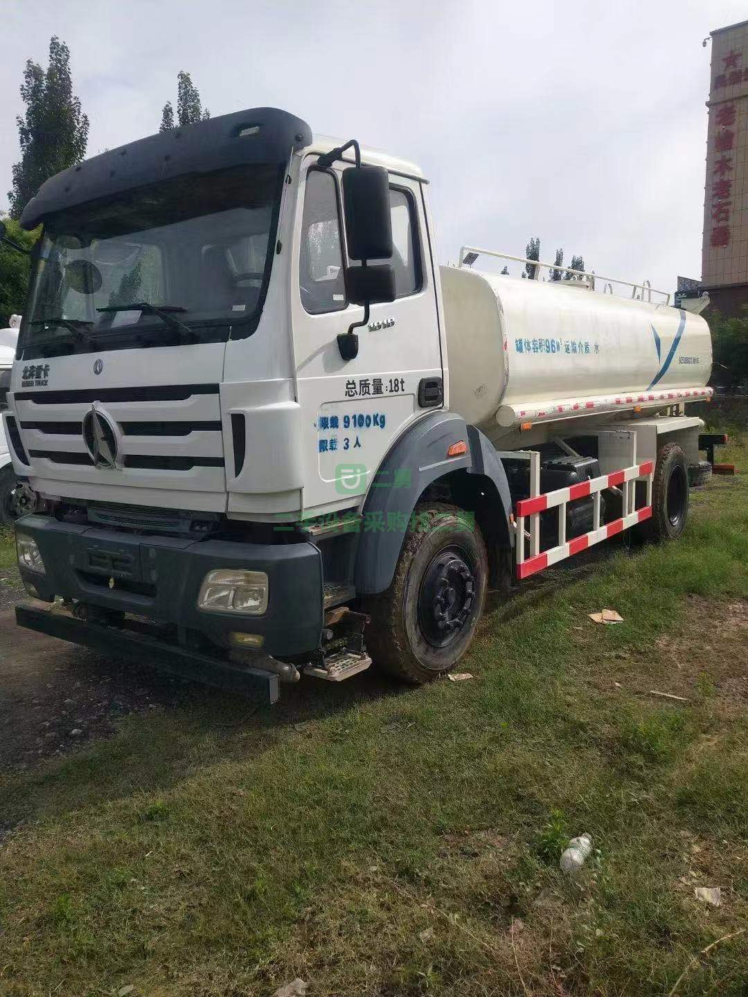 處理一臺15方灑水車 北奔重卡 18年10月上牌