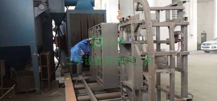 出售二手九成新的江蘇產1520鋼結構拋丸機
