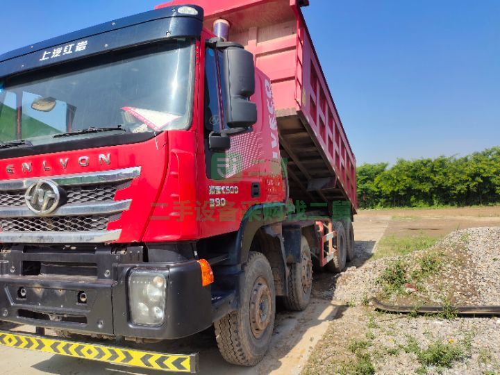 出售二手的18年8月杰獅大箱5.8米自卸車