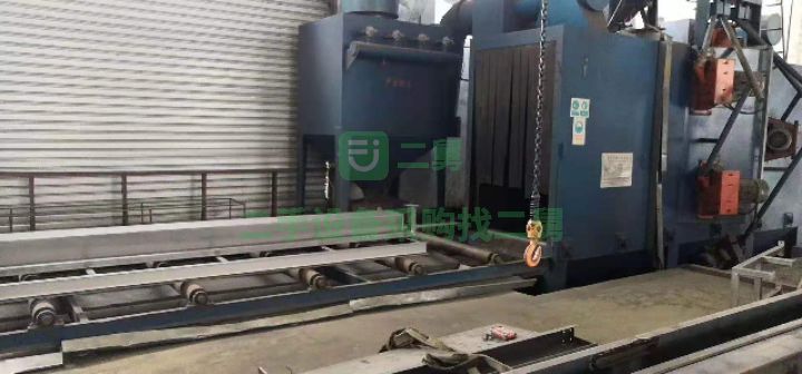 出售二手九成新的江蘇產1520鋼結構拋丸機