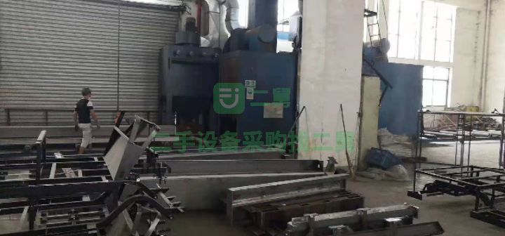 出售二手九成新的江蘇產1520鋼結構拋丸機