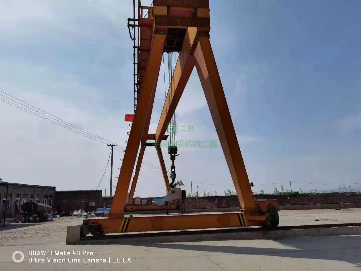出售25噸跨度28米雙主梁龍門吊一臺貨在邯鄲有需要的速度聯系
