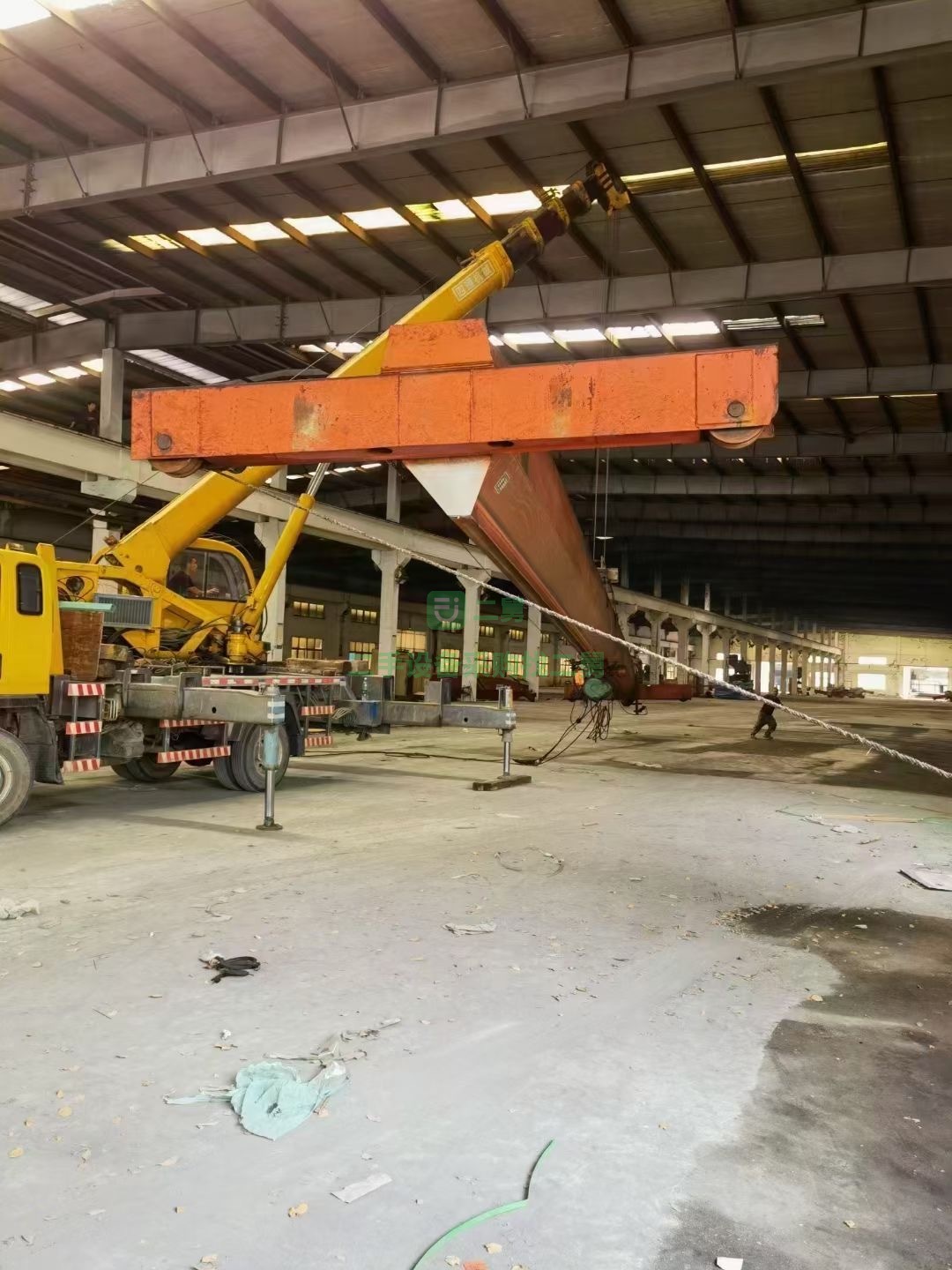 低價出售5噸單梁行車，單梁起重機22.5噸