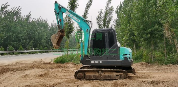 出售二手的九成新的神鋼60挖溝機