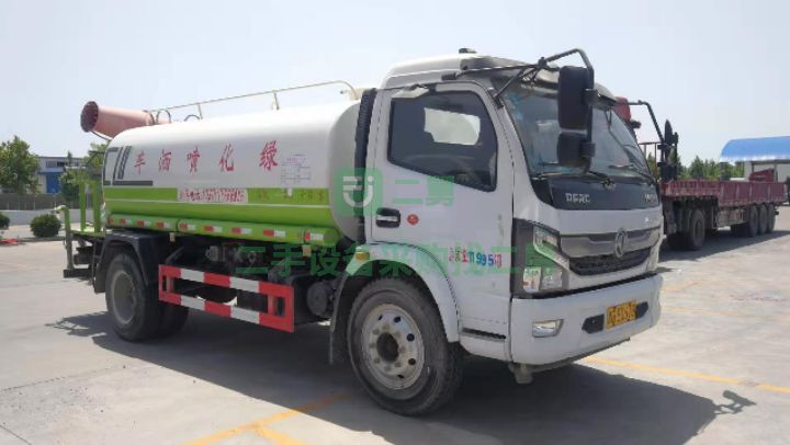 山東出售二手的九成新的東風凱普特10立方霧炮灑水車
