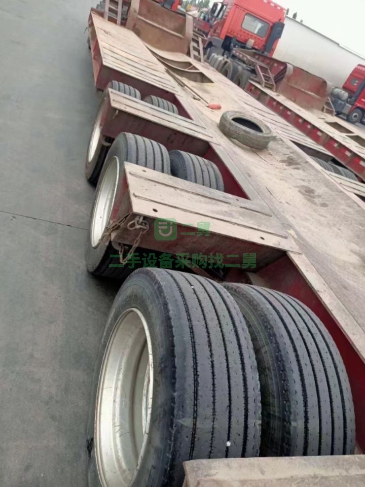 出售18年4月13米爬梯半掛車況精品輪胎強，真富華橋