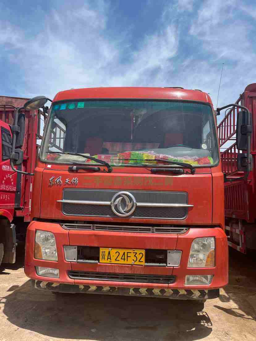 出售二手15年的東風天錦國四6米8高欄貨車