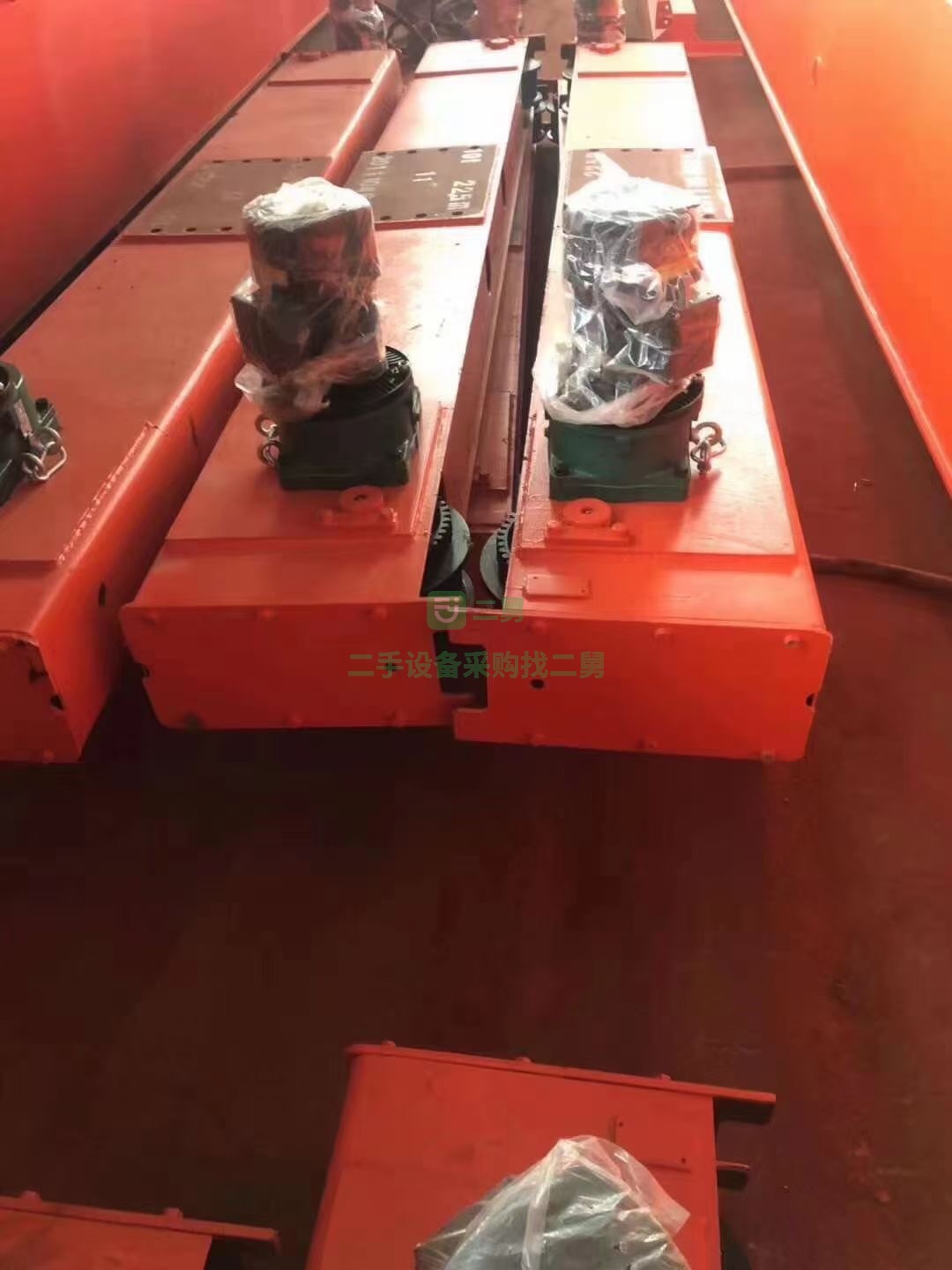 出售一臺10噸二手單梁行車，跨度27.5米