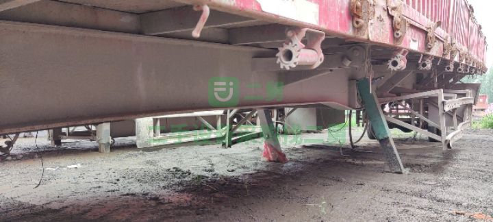 山東出售二手的19年的特價標箱側翻半掛車