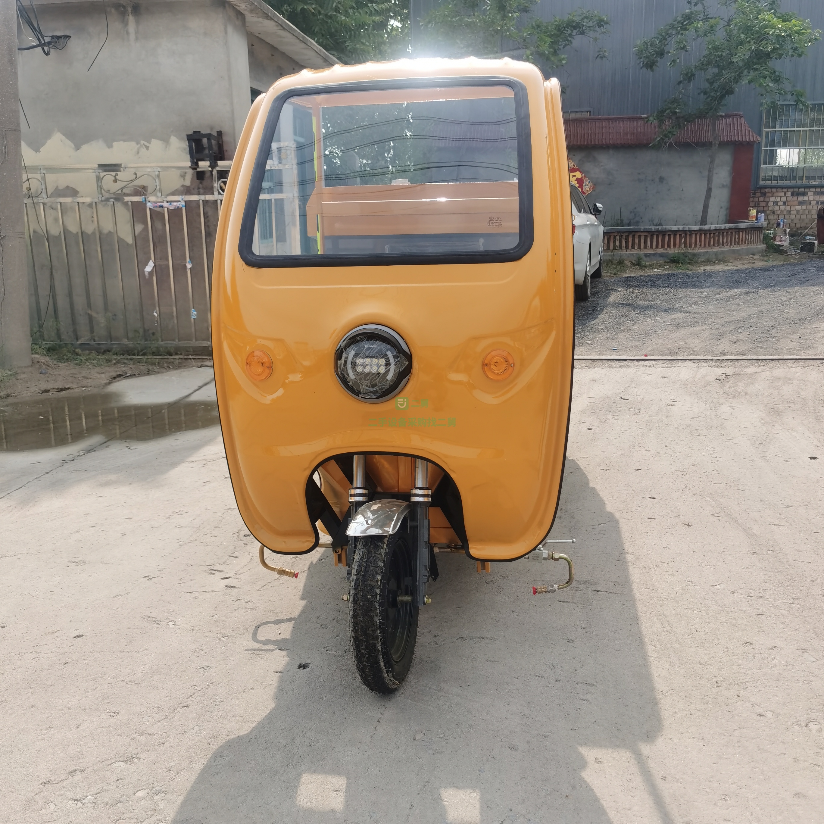出售一臺(tái)電動(dòng)三輪高壓清洗車  大功率重載電機(jī)