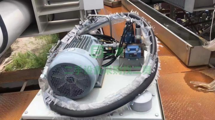 出售二手九成新的500平方景津廂式壓濾機