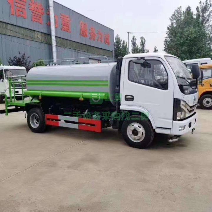 出售國六東風5方二手灑水車精品車況
