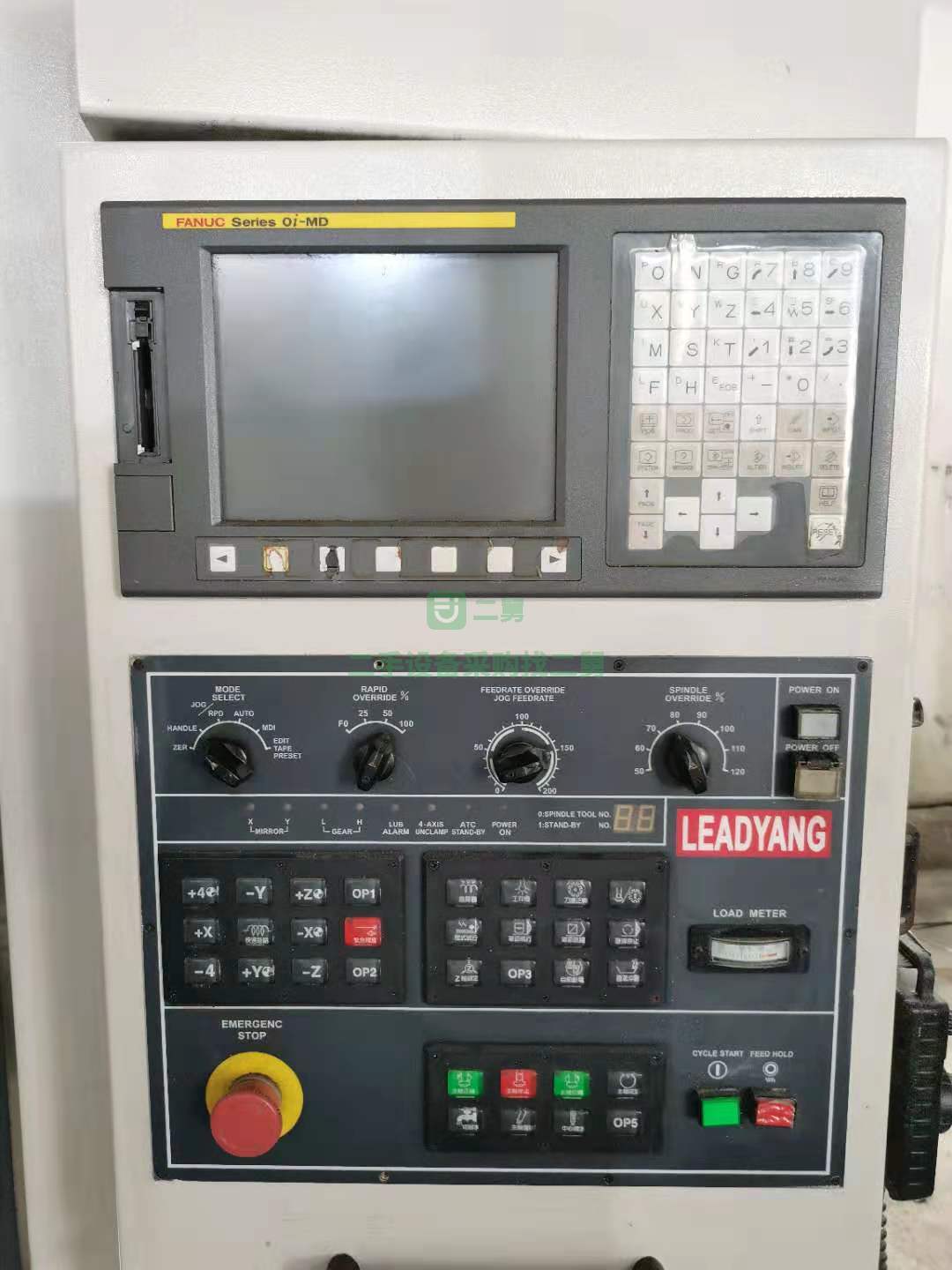 出售二手八成新的臺灣立揚1060數控銑床