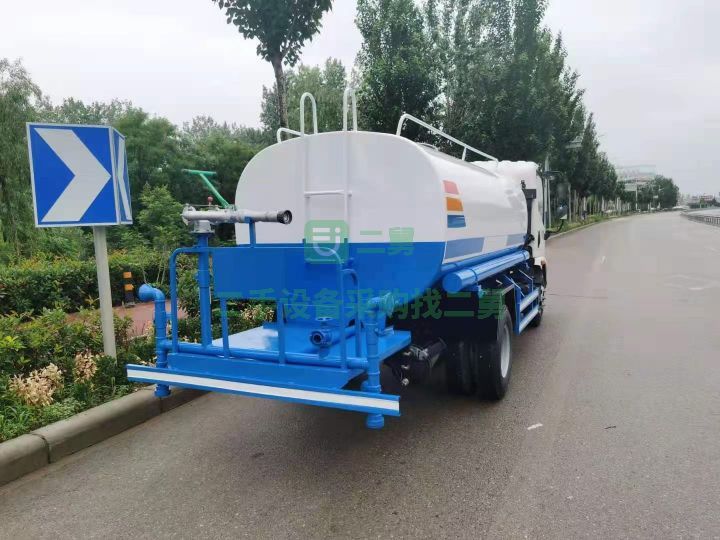 出售庫存東風五立方高低速斷氣剎高配置噴灑車