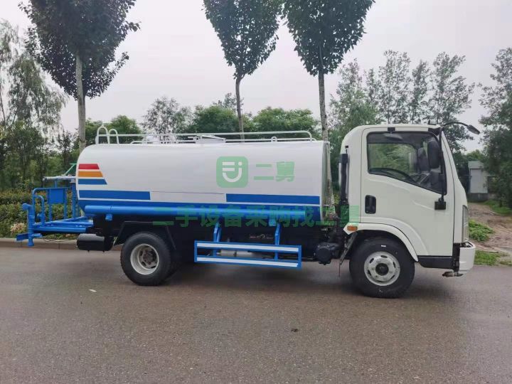 出售庫存東風五立方高低速斷氣剎高配置噴灑車