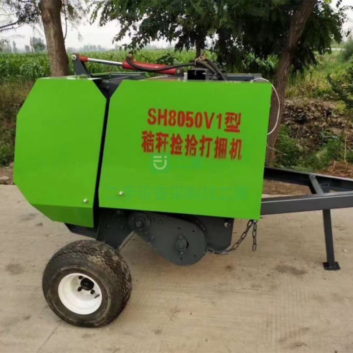 山東出售二手的九成新的華德2.2型撿拾方捆打捆機