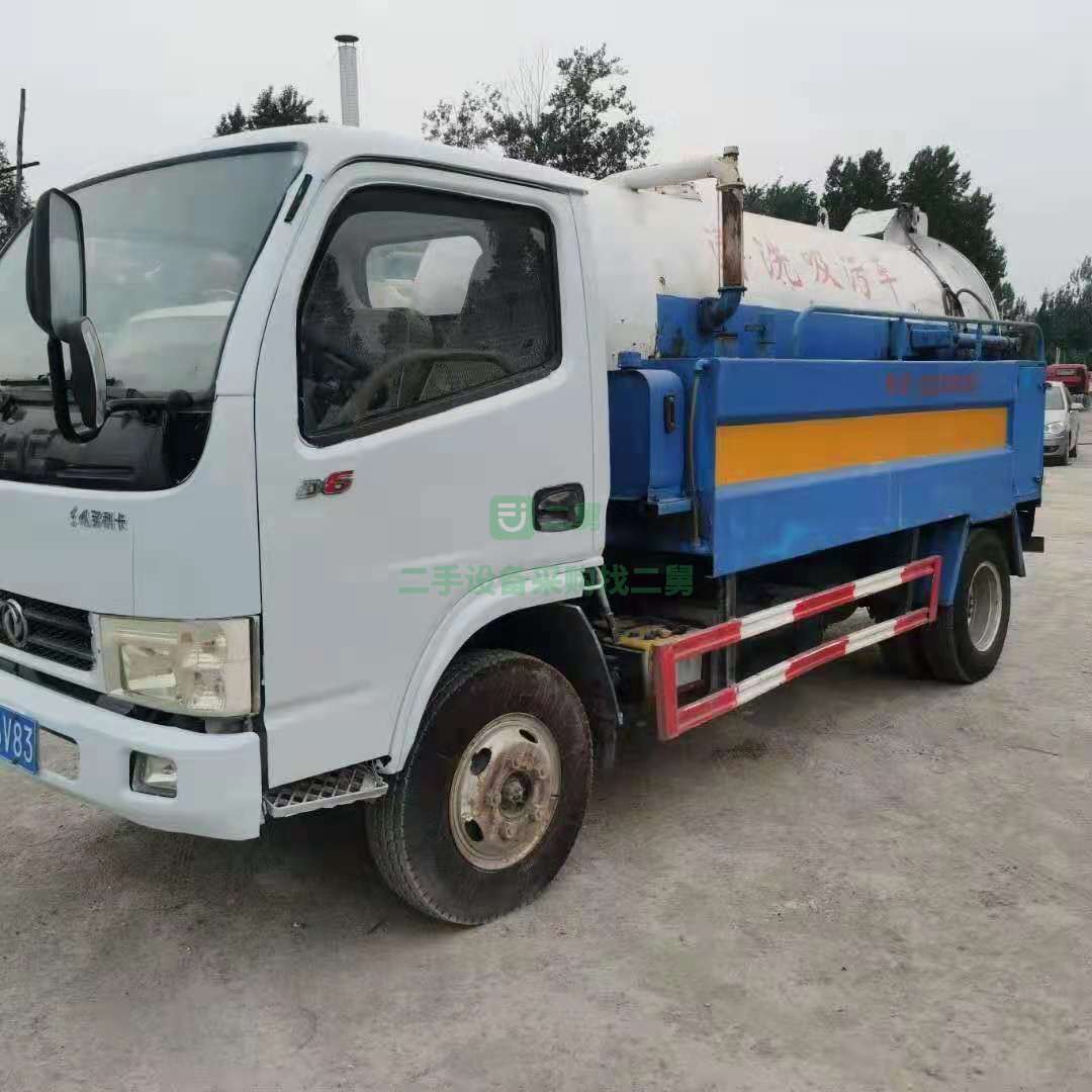 出售一臺藍牌清洗吸污車17年8月湖北程力上裝