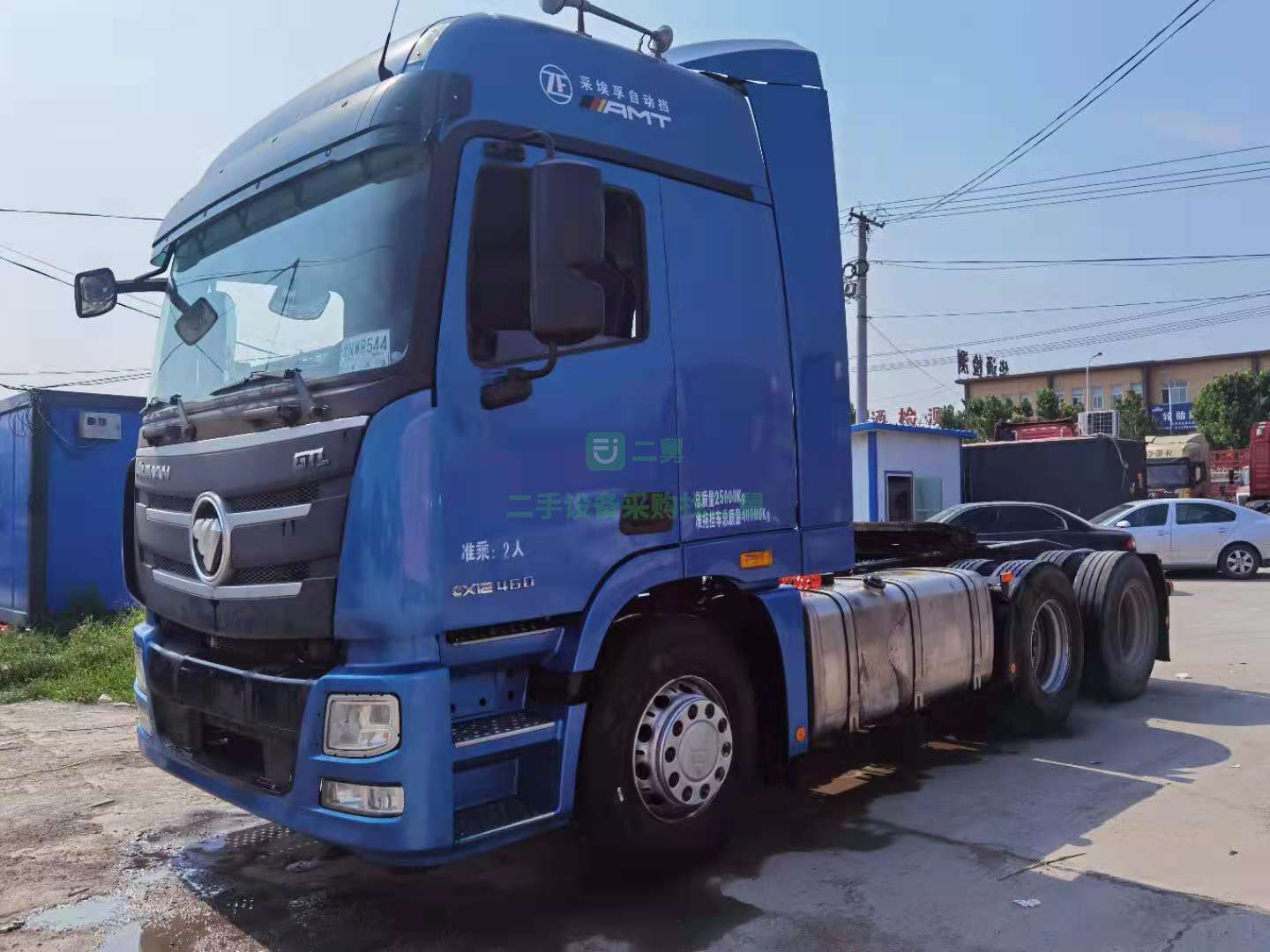 出售2020年8月采孚自動檔歐曼GTL牽引車460馬力
