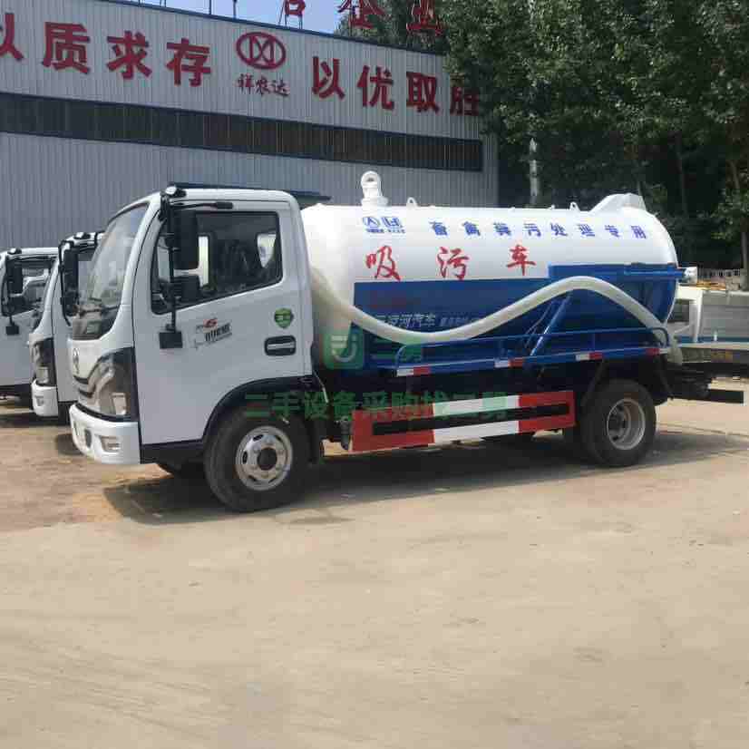 出售國六東風多利卡5立方吸污車可分期